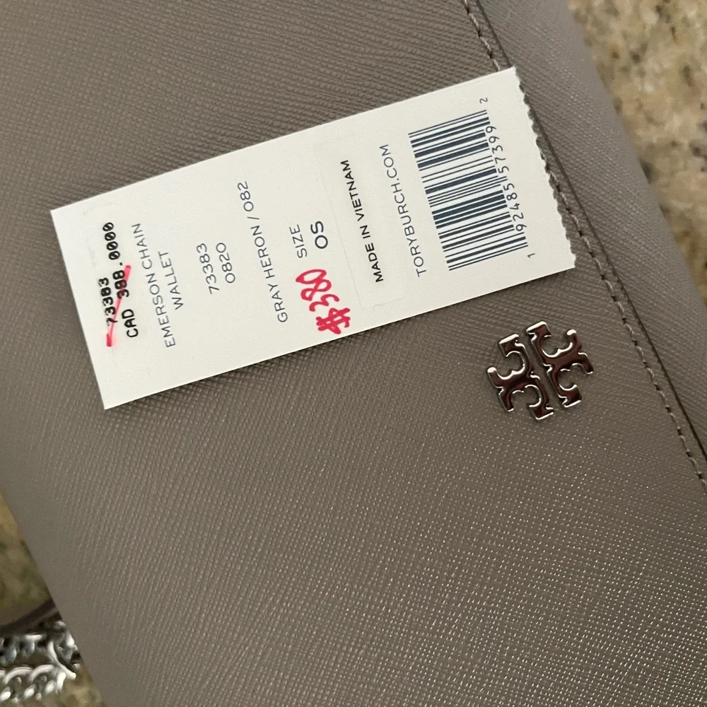 New 🥰 Tory Burch Emerson chain crossbody/ wallet - Picture 6 of 9